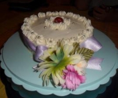 Tortino formaggio e noci