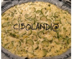 FRITTATA PORRI E ZUCCHINE