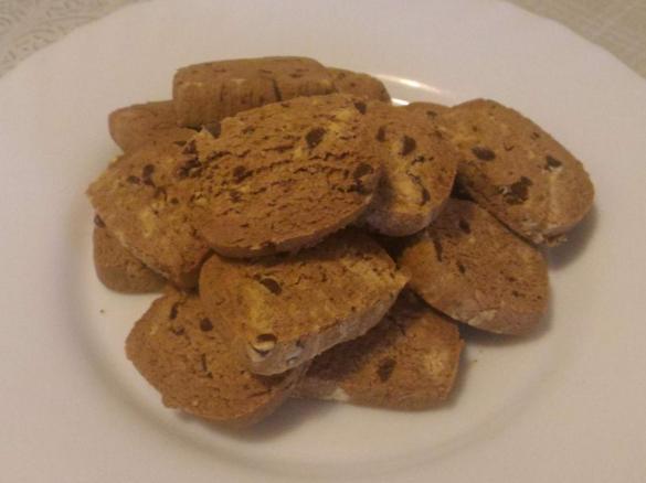 Biscotti senza glutine al cioccolato con farina di banana