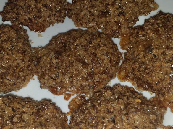 Biscotti leggeri ai semi di lino