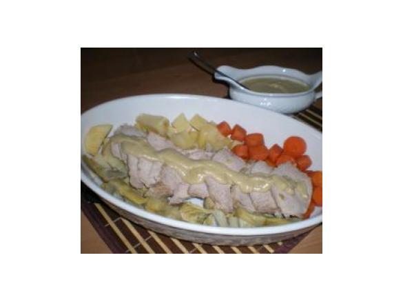 LONZA DI MAIALE CON CARCIOFI