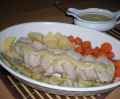 LONZA DI MAIALE CON CARCIOFI