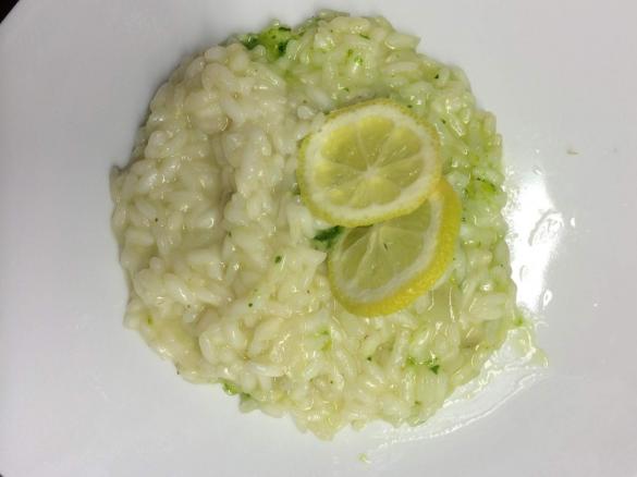 RISOTTO AL PESTO DI LIMONE