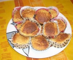 Muffin con cocco e albicocche secche