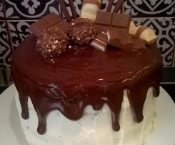 Drip cake al cioccolato