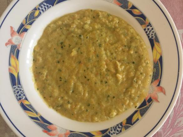 Crema di ricotta e verdure