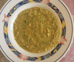 Crema di ricotta e verdure