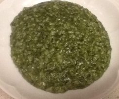 Risotto con gli spinaci