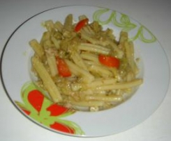 caserecce con tonno e melenzane