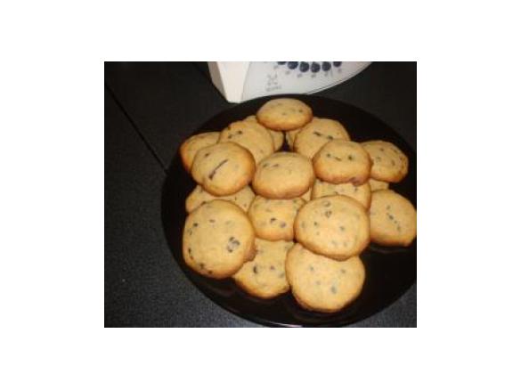 Biscotti con gocce di cioccolato