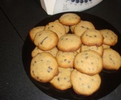 Biscotti con gocce di cioccolato