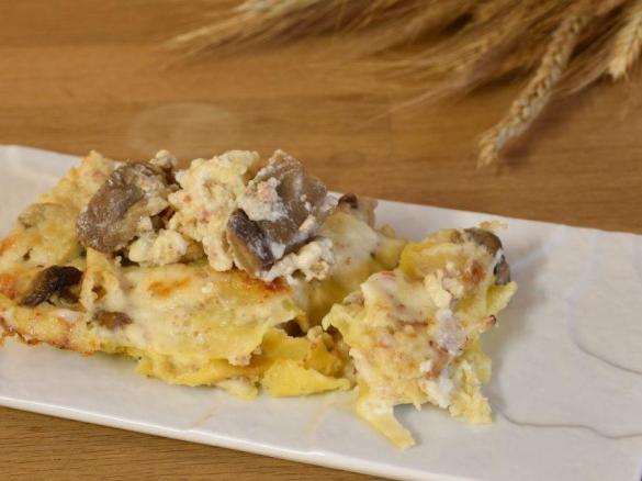 Lasagne al caminetto