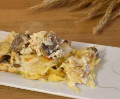 Lasagne al caminetto