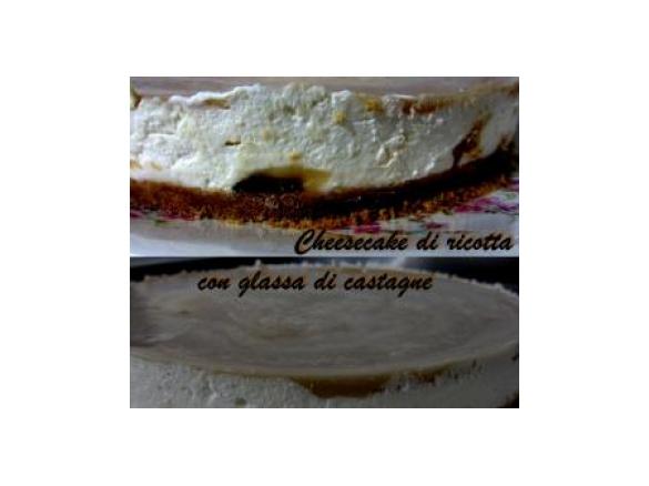 Cheesecake alla Castagna (con Panna e Ricotta)