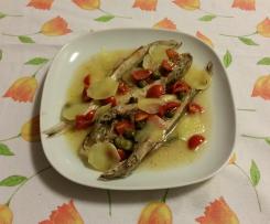 Luserna incovercià (gallinella incoperchiata) ricetta Chioggiotta
