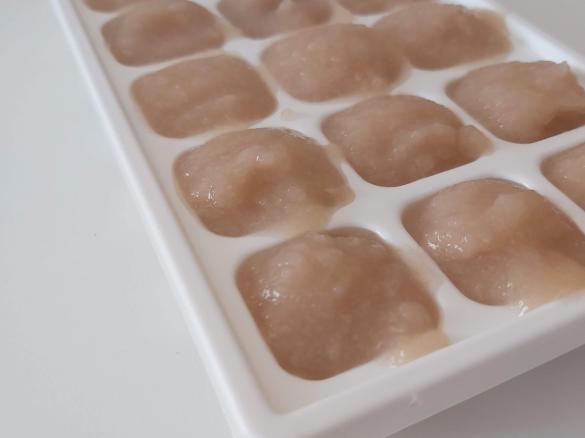 Merende di frutta (pera, banana, mela) dai 4 mesi circa