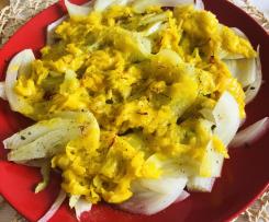 Finocchi al Varoma con sponsali allo zafferano