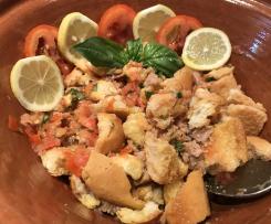 Crostoni conditi ..all’ombra dell’arena/Contest primi e piatti freddi di pesce