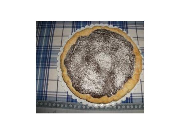 Crostata di noci con amaretti