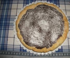 Crostata di noci con amaretti