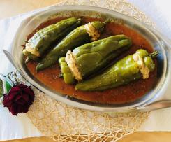 Peperoni ripieni al profumo di origano