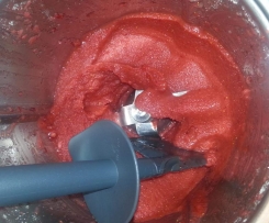 SORBETTO DI FRAGOLE AL PORTO