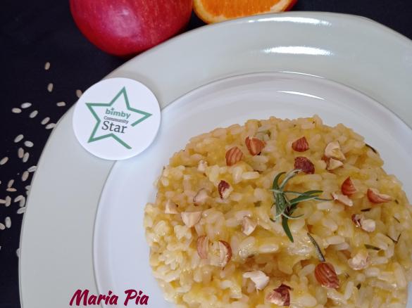 RISOTTO MELA e ARANCIA
