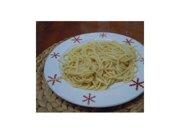 spaghetti aglio olio e peperoncino di franco