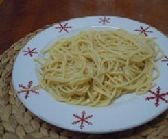 spaghetti aglio olio e peperoncino di franco