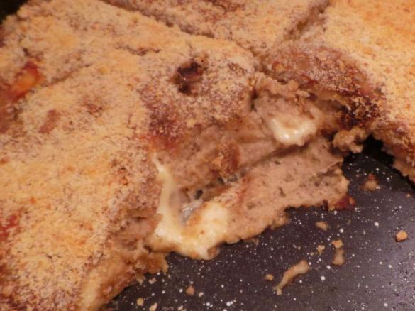 TORTINO DI MELENZANE E SCAMORZA AFFUMICATA