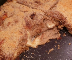 TORTINO DI MELENZANE E SCAMORZA AFFUMICATA