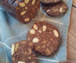 Salame di cioccolato - senza uova e burro
