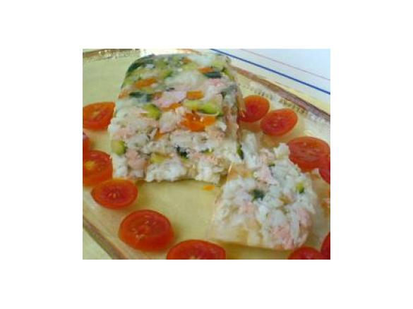 Marbré di merluzzo e salmone