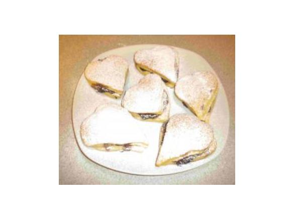 CUORI SOFFICI RIPIENI DI NUTELLA