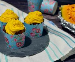 Cupcake alla zucca e gocce di cioccolato