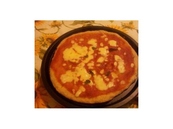 PIZZA MARGHERITA CON FARINA INTEGRALE
