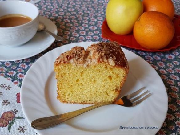 Torta allo yogurt arance e mandorle