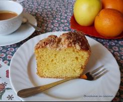 Torta allo yogurt arance e mandorle