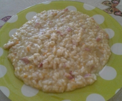 risotto bietole funghi e pancetta