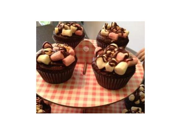 Rocky Road Cupcakes