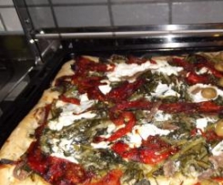 Focaccia Radicchietto e perone rosso con p.madre