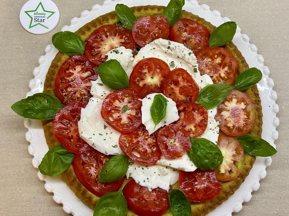 Crostata morbida salata tricolore