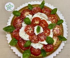 Crostata morbida salata tricolore