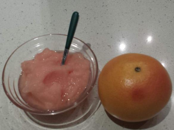 SORBETTO VELOCE AL POMPELMO ROSA