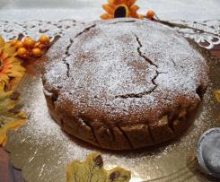 TORTA  AUTUNNALE CON ZUCCA E NOCCIOLE