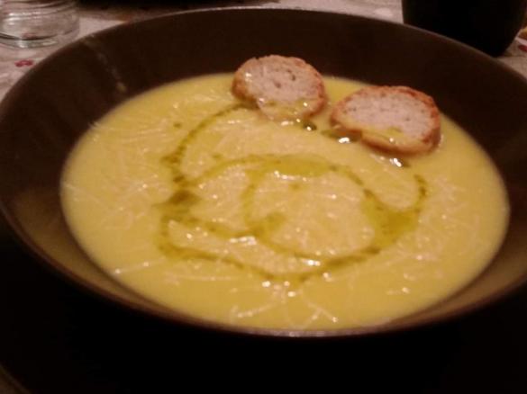 Crema patate e porri