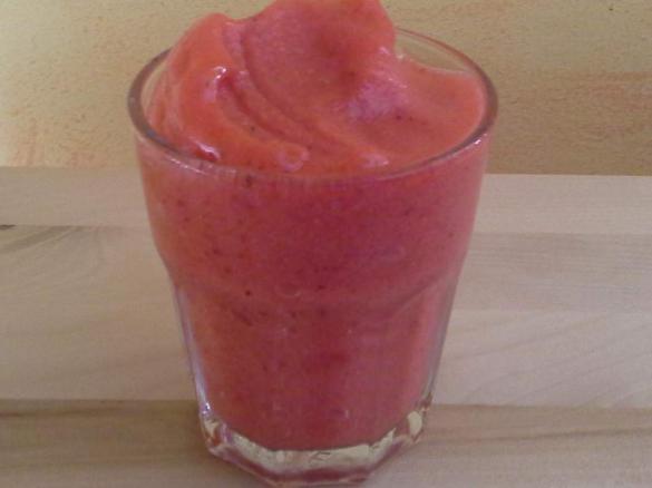 Granita alla fragola 