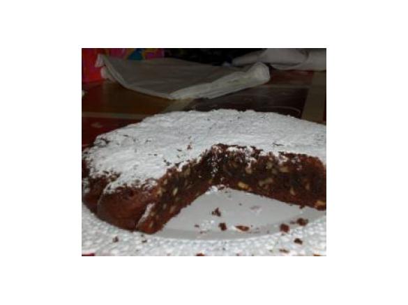 Torta cioccolato e noci