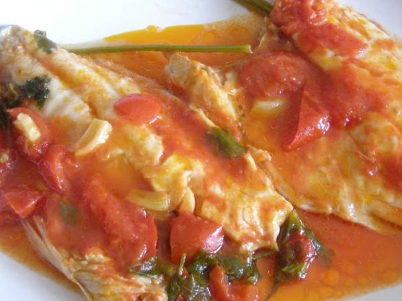 Filetto di orata all'acqua pazza