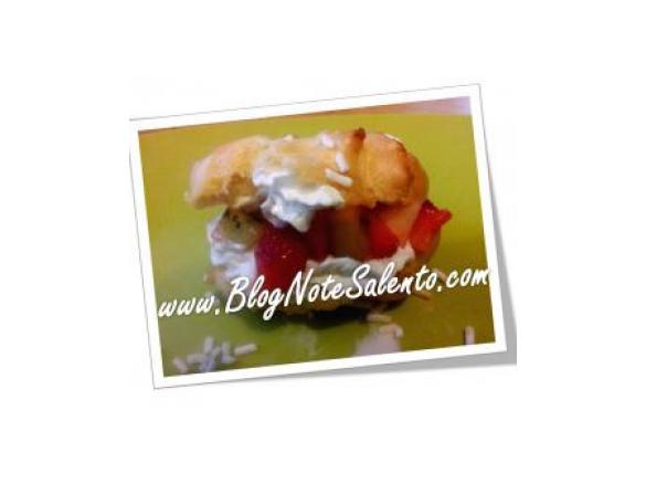 Maxi bignè alla frutta